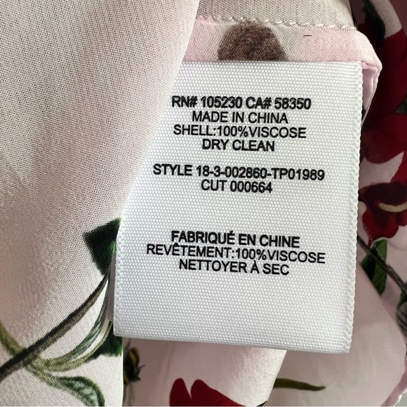 Joie Liseli Plush Botanical Pullover Blouse - Picture 13 of 15